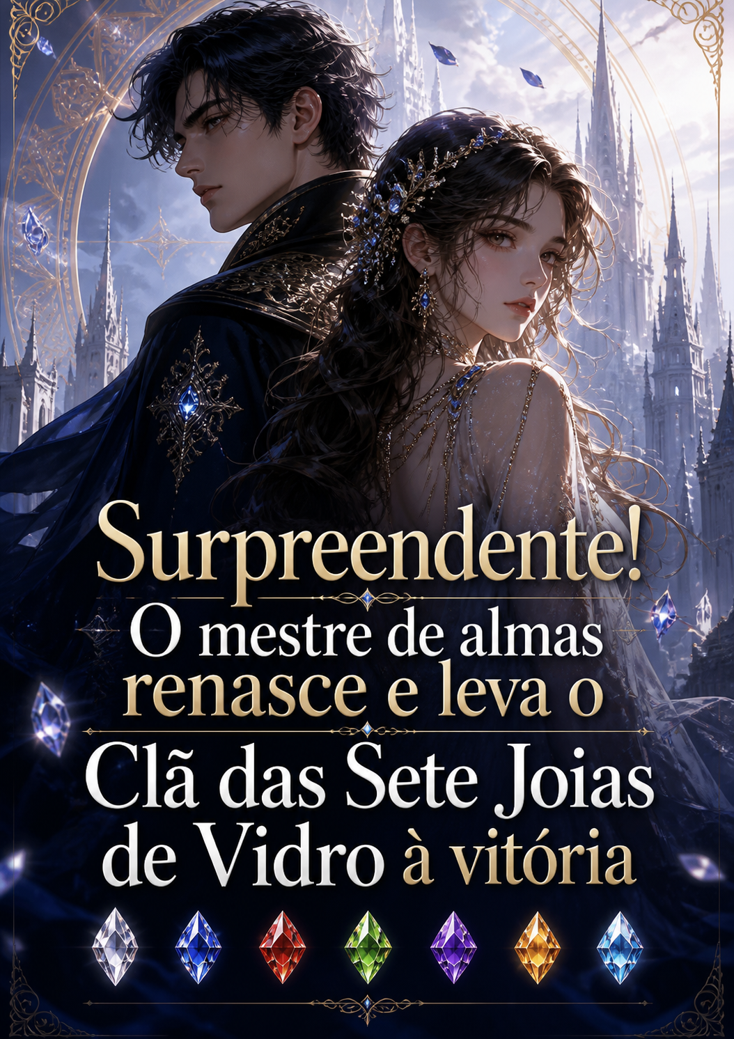 Surpreendente! O mestre de almas renasce e leva o Clã das Sete Joias de Vidro à vitória